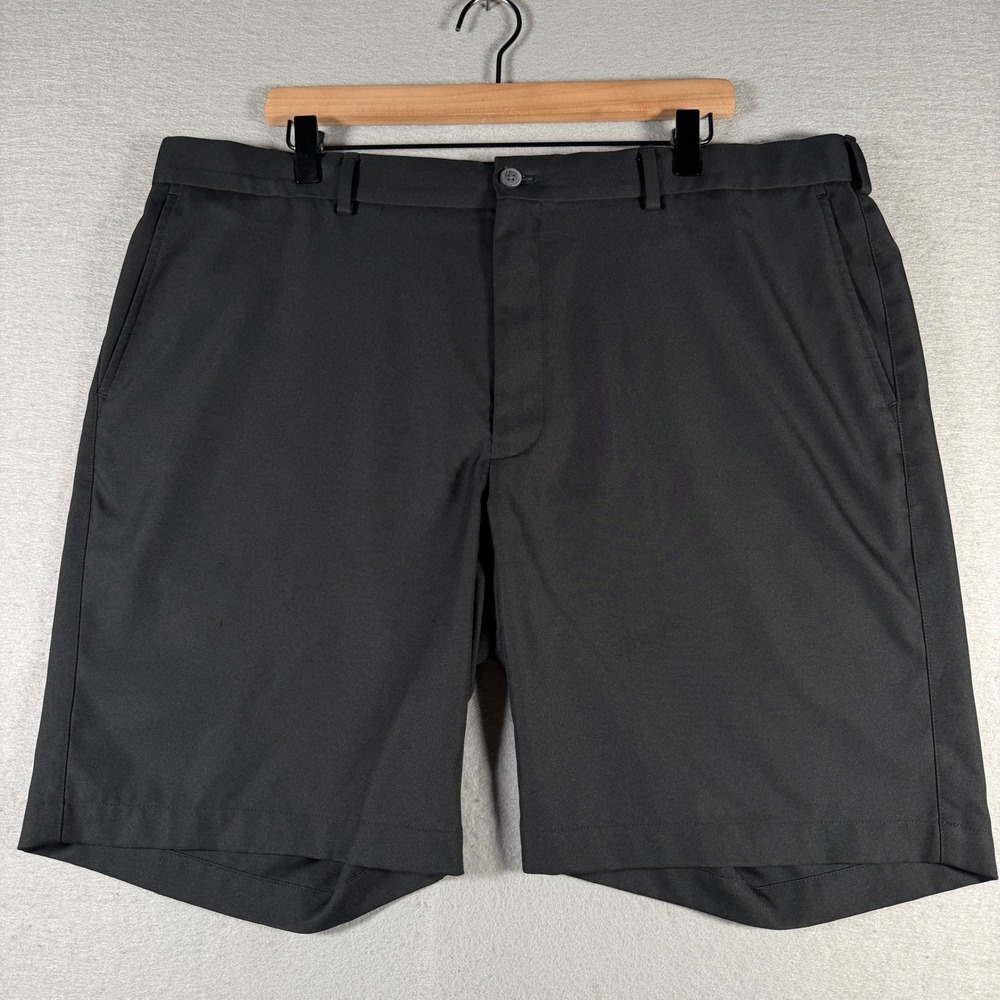Peter‎ Millar Mens 40 Salem Classic Fit Golf Shorts Black Recycled Stretch